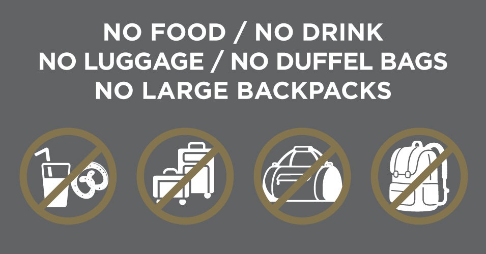 GUEST ARRIVAL & BAG POLICY