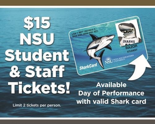 NSU Student and Staff Tickets 